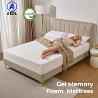 Matelas de luxe personnalisé pour chambre à coucher, commande en ligne, taille Queen, confort, massage, anti-allergie, matelas en mousse à mémoire de forme en latex pour hôtel