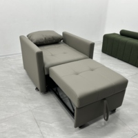 Multifunktionales Modernes Sofa-Begleitbett Verstellbares Stoffdesign für Wohnzimmer Hotel & Heimbüro Verschiedene Anlässe