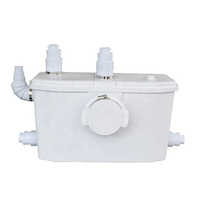 FLO700 Pro Macerator Pompe Toilette One Piece Céramique Marine Macerator Toilette Pour Boattable
