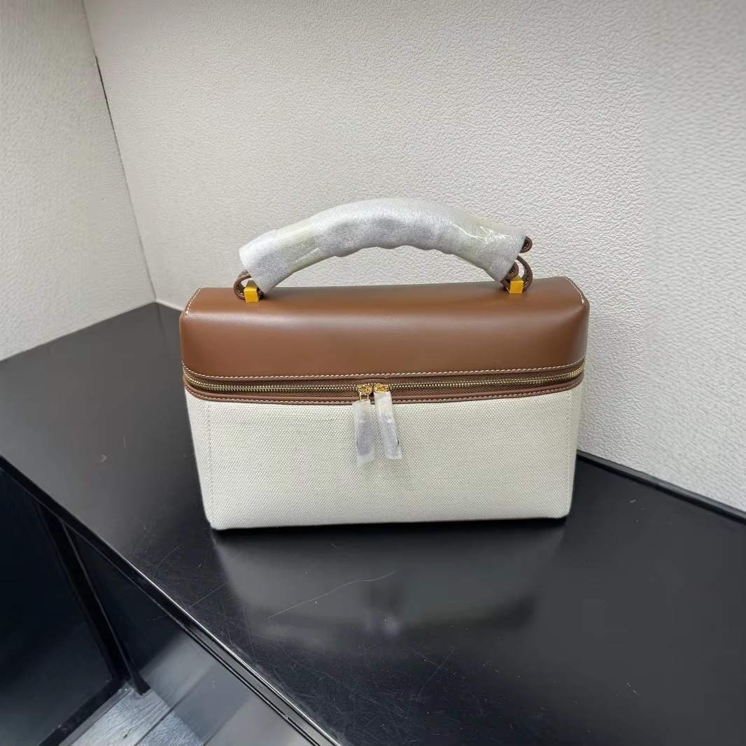 Brown and white