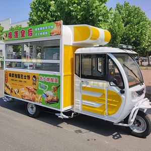 Triciclo de 3 Ruedas para Venta de Café, Carrito de Comida con Opciones de Personalización para Restaurantes en Oferta - Product Image 5