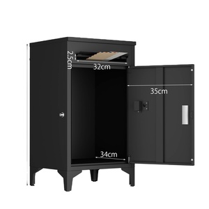 Buzones impermeables de diseño moderno <span class=keywords><strong>Correo</strong></span> residencial Post Parcel Drop Box Montado en la pared Moderno al aire libre - Product Image 3