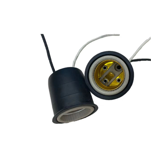 Support de lampe en céramique <span class=keywords><strong>OLIP</strong></span> E27 le plus vendu, avec manchon en caoutchouc étanche, style à vis, garantie 1 an, pour l'Amérique du Sud et le Moyen-Orient - Product Image 1