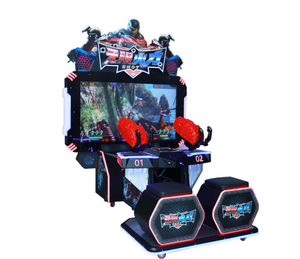 Juegos de disparos para parques infantiles, equipos de entretenimiento con monedas, simulador de tiro para interiores en inglés. - Product Image 1