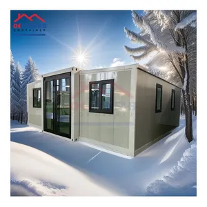 High Quality Luxury 40Ft Shipping Pre Fabricated Container Office Fabricated Homes Sentry Box Mobile Extendable Container House