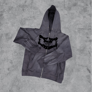 Hombres de alta calidad Regular Fit Terry Digital Impreso Logo Cremallera Sudadera con capucha Transpirable Ecológico Pantalones - Product Image 3