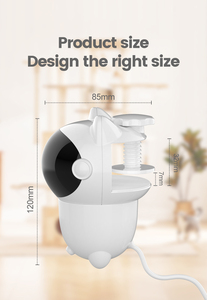 Giocattolo per Gatti <span class=keywords><strong>3</strong></span> in 1 Multifunzionale con Piuma Rotante, Struttura per Arrampicata e Laser con Sensore di Movimento per Gatti Noi-Va-Noi - Product Image 6