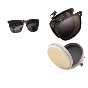 משקפי שמש PAISHEO S5068 אופנתיים מתקפלים עם מסגרת Tr90, קליפס יוניסקס, הגנה מפני קרינת UV, מקוטבים, דגם 2025 חדש, משקפי שמש יוקרתיים וקלי משקל במיוחד - Product Image 1