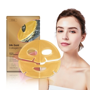 <span class=keywords><strong>Maschera</strong></span> <span class=keywords><strong>Viso</strong></span> in Foglio di Cristallo Nutriente Antirughe con Vitamina C e Collagene per Tutti i Tipi di Pelle - Product Image 1
