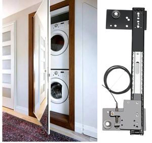 35mm Chargement 35kg1035-08 Pocket Door Slide Track Side Hide Insert Fit for Invisible Folding Hidden Swing Door of Kitchen & Dining - Product Image 5