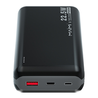 Chargeur portable 20000 mAh en gros, charge rapide 22,5 W, batterie externe PD avec indicateur de batterie LED pour le camping et les voyages en extérieur