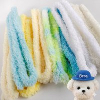 Accessoires de confection, matériaux de couture, bâtonnets torsadés avec porte-clés, matériaux de bricolage faits main pour la confection de jouets, pour usage de tailleur