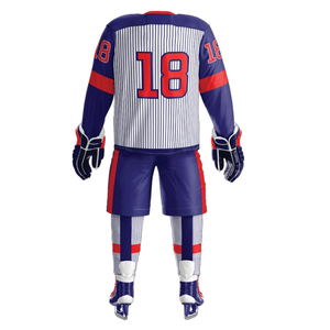 Hotselling Nieuwe Aanwinst Beste Kwaliteit IJshockey Uniform Geprint 100% Polyester Aanpasbare Sportkleding - Product Image 1
