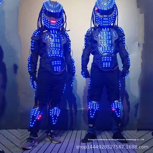 Led Kleidung Dj Party Club Stage Dance Wear Led Licht Kleidung Bunte leuchtende Roboter Anzug blinkende Led Jacke Roboter Kostüm - Product Image 3
