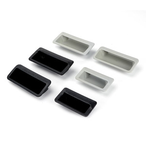 Poignée encastrée dissimulée HP-746-3, prix de gros, poignée carrée à anneau pour porte de placard et tiroir de garde-robe - Product Image 6