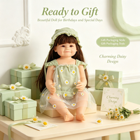 Muñeca Reborn Realista de 22 Pulgadas, Cuerpo Completo de Vinilo, Aspecto de Recién Nacido, Ropa Surtida Personalizable, Muñeca de Regalo al por Mayor
