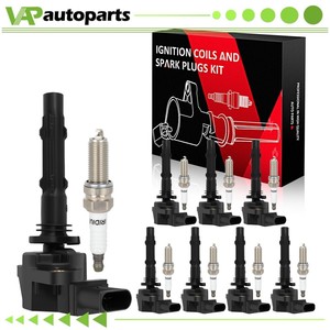 Bobine d'allumage pour Mercedes-Benz S550 5.5L <span class=keywords><strong>V8</strong></span> 2007-2011 &amp;   Bougie d'allumage - Product Image 1