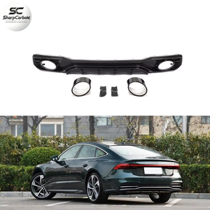 ออดี้ <span class=keywords><strong>A7</strong></span> สปอร์ตแบ็ค <span class=keywords><strong>S</strong></span> <span class=keywords><strong>Line</strong></span> S7 แฮทช์แบ็ค 4 ประตู ปี 2019-2021  ลิ้นดิฟฟิวเซอร์หลังคาร์บอนไฟเบอร์  แต่งกันชนรถยนต์ - Product Image 1