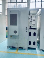 Sistem Penyimpanan Energi Baterai Lithium Kabinet BESS 100kWh Luar Ruangan untuk Proyek Mikrogrid Surya Sistem Penyimpanan Energi UL9540A