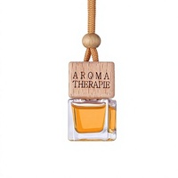 Diffuseur de parfum pour voiture en verre liquide de luxe, pendentif aromathérapie, 8 ml, écologique, plusieurs choix de parfums, longue durée, rafraîchisseur d'air