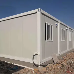 China 'S Goedkope Moderne Kleine Geprefabriceerde Luxe Bergmeer Villa Aan Zee Container Twee Verdiepingen Opvouwbare Flat Pack House