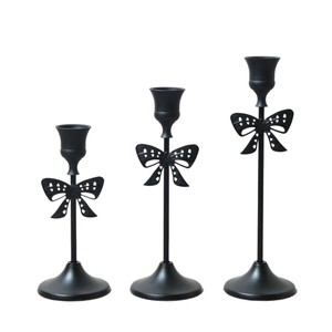 <span class=keywords><strong>Bougeoir</strong></span> à nœud de luxe scandinave avec un restaurant de mariage de Noël festif Décoration de la maison <span class=keywords><strong>Bougeoir</strong></span> à <span class=keywords><strong>longue</strong></span> tige - Product Image 5