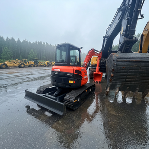 รถขุดมือสอง Kubota U-55-4 มินิไฮดรอลิกเอ็กซ์คาเวเตอร์ U55 สภาพดี ราคาถูก ขาย - Product Image 1