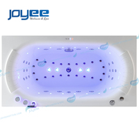 Baignoire de massage en acrylique Jakuzi au design moderne pour hôtel, baignoire intérieure relaxante