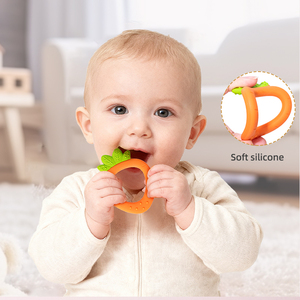 Mordedor <span class=keywords><strong>de</strong></span> Silicona <span class=keywords><strong>de</strong></span> Grado Alimenticio Multifuncional para Bebés, Alivia las Encías Doloridas, Libre <span class=keywords><strong>de</strong></span> BPA, Apto para <span class=keywords><strong>Congelador</strong></span>, Certificado LFGB, Personalizable - Product Image 6
