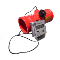 Débitmètre à ultrasons industriel avec structure de contrôle pour bornes d'incendie et vannes de pompes industrielles Garantie de 3 ans