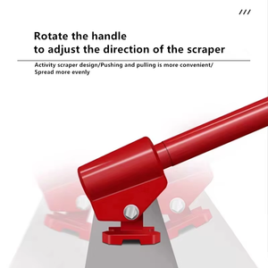 Floor UseHandHandHandheld Easy Operating Square End Magnesio Concrete Hand Long Rod Paleta Steel Bull Float. - Product Image 3