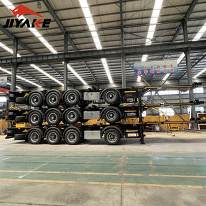 <span class=keywords><strong>Semirremolque</strong></span> Portacontenedores de Acero de 40 pies SINOTRUK, Remolque Esquelético Hidráulico Automatizado para Transporte, Capacidad de Carga >30000 kg, <span class=keywords><strong>Eje</strong></span> de 13 Toneladas - Product Image 5