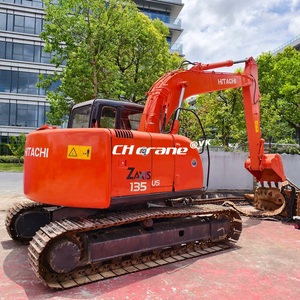 Excavateur Hitachi ZX135 Zero Tail Zaxis 135 Digester Enterrassement d'occasion, y compris pompe à moteur ZX125US ZX130 ZX120 - Product Image 4