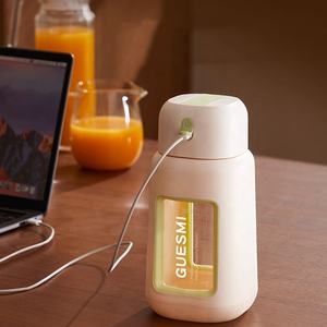 Mini exprimidor de alta velocidad, taza de carga eléctrica portátil de alta potencia, máquina de doble cubierta, Material antibacterias <span class=keywords><strong>para</strong></span> madre y bebé - Product Image 2