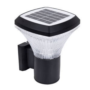 Lampe murale d'extérieur à LED à énergie solaire, étanche IP65, pour jardin, patio, porche, éclairage extérieur avec diffuseur en verre trempé - Product Image 4