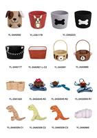 Panier tissé à la main en coton ESIVON pour animaux (chats, chiens) – Écologique, moderne, couleur personnalisable, multifonctionnel