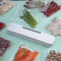 QH-65 66 économiseur de nourriture scellant sous vide compact scellant sous vide avec coupe-sac bon prix qualité Mini Portable