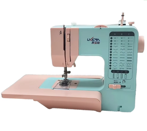 Machine à coudre plate d'entrée de gamme UFR-738 avec point noué, longueur réglable, 38 points de base, facile à utiliser pour le bricolage et la décoration intérieure - Product Image 1