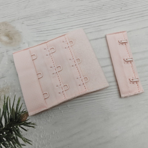 Bra <b>Hook</b> Eye Tape OEM Logo Nylon Bra Cup Sewing <b>Hooks</b> Black <b>Clip</b> and Fasteners Bra Accessory Custom Color Women Dress Sewing - Product Image 2