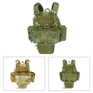 Chaleco Táctico de Camuflaje ARTEX, Chaleco Modular con Correas Desmontables y Sistema de Cinturón con Bolsa para Cargadores - Product Image 3