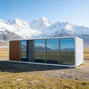 LDYZ Maison conteneur extensible 40 pieds à faible coût, certifiée CE, design moderne respirant, garantie 1 an, pour logement extérieur et espace de détente - Product Image 1