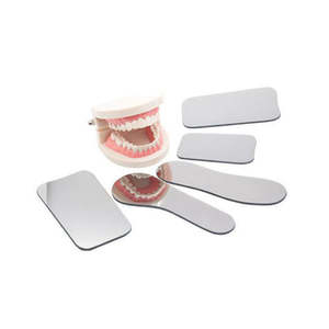 Prezzo di fabbrica dentale bocca orale specchio vetro acciaio inossidabile specchio riflettente fotografia dentale riflettore ortodontico - Product Image 3