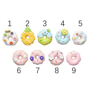 Oferta Especial: Lindos Donuts Mate de Resina, Decoración Artesanal Ecológica, Mini Artesanías de Resina para Regalos - Product Image 2