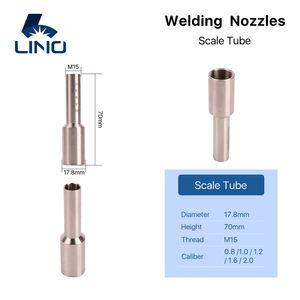 Lino LN123เชื่อมแบบมือถือแบบสั้นชนิดยาวชนิดท่อสำหรับ rellar cqwy HW Qilin เครื่องเชื่อมเลเซอร์4 in 1 - Product Image 2