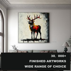 Vendita Calda: Dipinti ad Olio Astratti Moderni Fatti a Mano, Arte <span class=keywords><strong>Pop</strong></span> su Tela per Hotel - Opere d'Arte su Tela Realizzate da <span class=keywords><strong>Artisti</strong></span> - Product Image 2