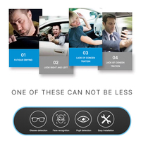 Auto Müdigkeit Warnung Alarm Gerät Head Up Fahren Sicheres System Echtzeit Müdigkeit Fahr alarm Anti Schlaf Monitor Sensor De Fatiga
