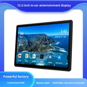 Android 12-inch Car Headrest Advertising Machine Rear Entertainment Display <b>TV</b> Mobile Phone Interconnection <b>USB</b> Screen - Product Image 5