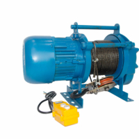 Treuil à câble électrique 380V à fonctionnement rapide d'approvisionnement d'usine pour les industries agricoles et minières de levage de panneaux de cloison sèche de construction