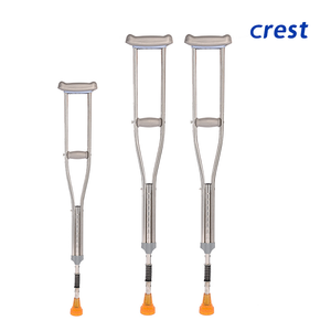 Fabrication de béquilles pliantes en aluminium réglables sous les bras, canne de marche, aide à la marche, béquilles médicales sous les bras pour adultes - Product Image 4