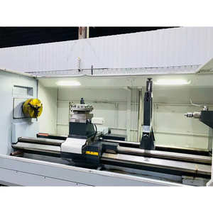 Tour à métaux CNC d'occasion de bonne qualité, système de contrôle FANUC, équipement de tournage de haute précision, expédition mondiale - Product Image 6